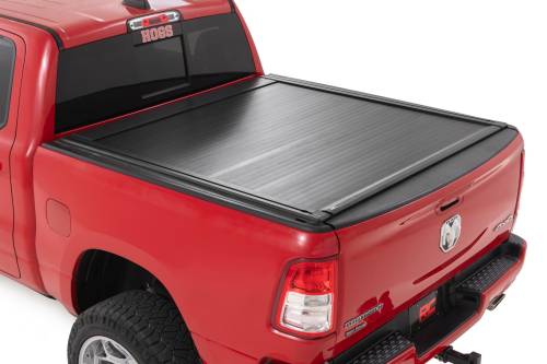Rough Country - Rough Country Powered Retractable Bed Cover - 5'7" Bed - Ram 1500 (19-25)/1500 TRX (21-24) - 51307550