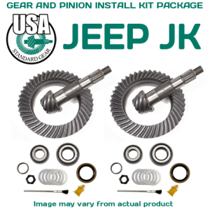 USA Standard Jeep JK Non-Rubicon Ring and Pinion Install Kit Package (Choose Ratio)