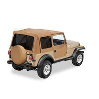 Bestop Replace-a-Top Spice Tinted Windows with Upper Door Skins Jeep YJ Wrangler 51123-37