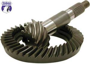 High performance Yukon replacement ring & pinion gear set for Dana 30HD in Jeep Liberty, 3.55 ratio.