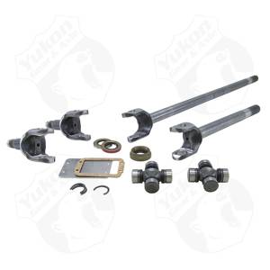 USA Standard 4340 Chrome-Moly replacement axle kit for TJ/XJ/YJ/ZJ front, Dana 30, 27 spline (ZA W24110)