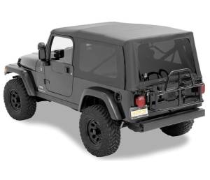 SuperTop NX Replacement Soft Top Black Diamond Jeep 2004-2006 Wrangler Unlimited (54721-35)