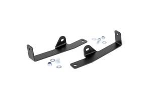 20-inch Single or Dual Row LED Light Bar Hidden Bumper Mounting Brackets