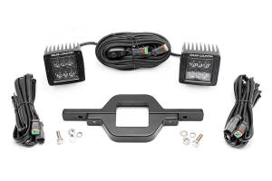 Rough Country - 20-inch Chrome Series Single Row CREE LED Light Bar & Grille Mounts Kit (Wrangler TJ / LJ) 70678 - Image 2