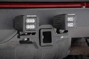 Rough Country - 20-inch Chrome Series Single Row CREE LED Light Bar & Grille Mounts Kit (Wrangler TJ / LJ) 70678 - Image 3