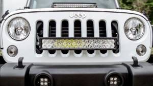 Rough Country - 20-inch X5 Series CREE LED Light Bar & Grille Mounts Kit (Wrangler JK / JKU) 70636 - Image 2