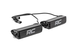 Rough Country - 6-inch Chrome Series Single Row CREE LED Light Bar (Pair) 70706 - Image 2