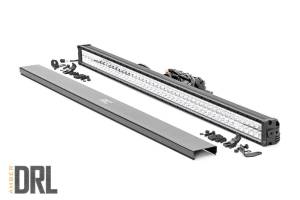 50-inch Cree LED Light Bar - (Dual Row | Chrome Series w/ Amber DRL) 70950DRLA