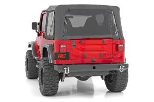 Rough Country - Rough Country Jeep Classic Full Width Rear Bumper (87-06 Wrangler YJ/TJ) 10591 - Image 1
