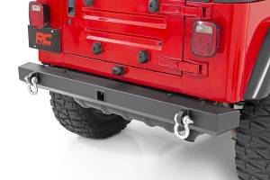 Rough Country - Rough Country Jeep Classic Full Width Rear Bumper (87-06 Wrangler YJ/TJ) 10591 - Image 2