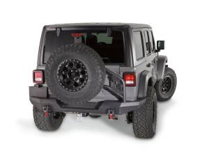 Warn Elite Rear Bumper - will not accept tire carrier (102410)