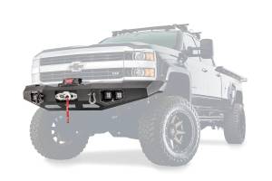 WARN  - Warn Front Bumper - Chevrolet Silverado 2500, 3500 (2015 - 2018) 100921 - Image 2