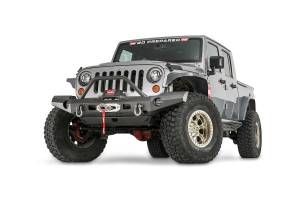 WARN  - Warn JK Elite Full Width Bumper w/Tube (101465) - Image 1