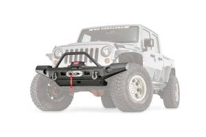 WARN  - Warn JK Elite Full Width Bumper w/Tube (101465) - Image 2