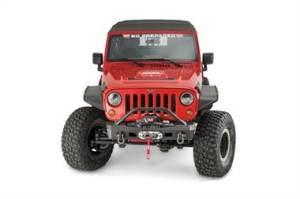 Warn JK Stubby Bumper w/Tube (101450)