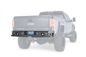 WARN  - Warn Rear Bumper - Chevrolet Silverado 1500, 2500 and 3500 (2014 - 2016); GMC Sierra 1500, 2500 and 3500 (2014-2016) 96550 - Image 2