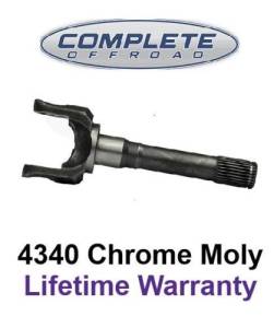 FORD BRONCO & F150 9.72" CHROME-MOLY OUTER STUB AXLE 4340 (W38816)