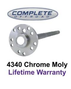 4340 Chrome-Moly replacement rear axle for Dana 44, 30 spline (WD44-30-32.0)