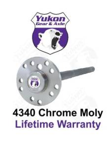 Yukon Replacement rear axle for Dana 44, 35 spline (22" ->31.75" CUT2LTH), triple drilled (YA WD44-35-32.0)