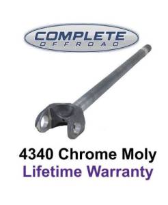 4340 Chrome-Moly right hand inner replacement axle for Dana 44, '80-'96 F150 IFS, uses 5-760X u/joint (W38830)