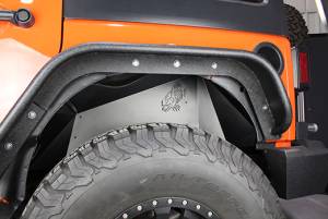 Fishbone Offroad - Fishbone Logo Aluminum Inner Fenders for 2007-18 Wrangler JK (FB33073) - Image 2