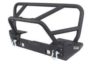 Fishbone Offroad - FISHBONE JK Front Bumper with Grill Topper and LED's, Steel, Textured Black Powder Coat, Fits JK 07-16 (FB22005) - Image 11