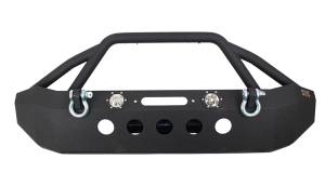 Fishbone Offroad - FISHBONE JK Front Bumper with LED's, Steel, Textured Black Powder Coat, Fits JK 07-16 (FB22003) - Image 6