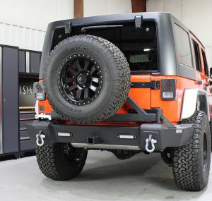 Fishbone Offroad - FISHBONE JK Rear Bumper and Tire Carrier (FB22050) - Image 2