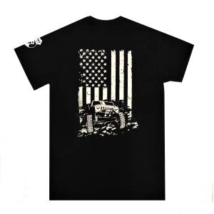 COMPLETE OFFROAD - Complete Offroad American Flag Jeep T-Shirt - Image 2