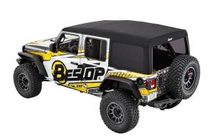 Bestop - Bestop Supertop® Ultra™ Squareback Soft Top - 54725-17 - Image 4