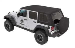 Bestop Trektop® Pro Hybrid Slantback Soft Top - 54863-17