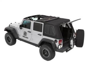 Bestop - Bestop Trektop® Pro Hybrid Slantback Soft Top - 54863-17 - Image 2