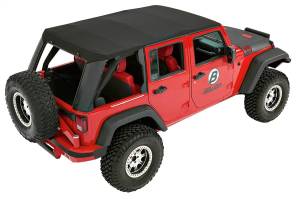 Bestop - Bestop Trektop® Pro Hybrid Slantback Soft Top - 54863-17 - Image 3