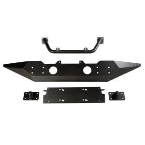 Rugged Ridge Spartan Bumper Standard Ends Overrider | 18-21 Wrangler / 20-21 Gladiator - 11548.42