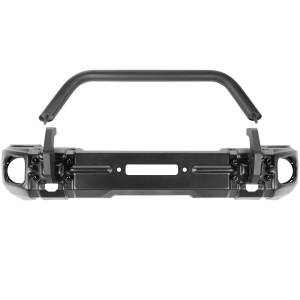 Rugged Ridge Arcus Front Bumper Set With Overrider | 07-18 Jeep Wrangler JK - 11549.13