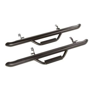 Rugged Ridge Spartan Nerf Bar Kit Textured Black | 12-18 Jeep Wrangler JK 2 Door - 11596.05