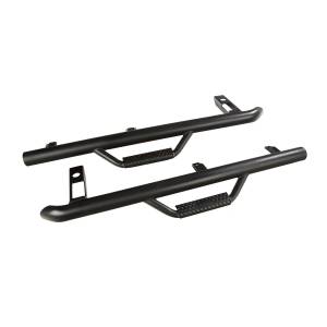 Rugged Ridge Spartan Nerf Bar Kit Textured Black | 97-06 Jeep Wrangler TJ - 11596.11