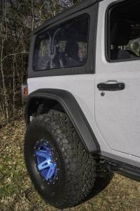 Rugged Ridge - Rugged Ridge Max Terrain Fender Flare Set Front and Rear | 18-21 Jeep Wrangler JL - 11640.51 - Image 7