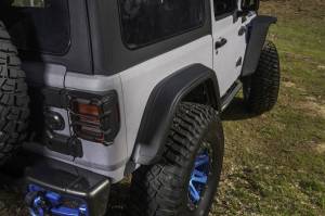 Rugged Ridge - Rugged Ridge Max Terrain Fender Flare Set Front and Rear | 18-21 Jeep Wrangler JL - 11640.51 - Image 8