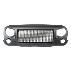 Rugged Ridge Spartan Grille Satin Black | 07-18 Jeep Wrangler JK - 12034.01