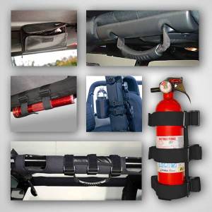 Rugged Ridge BLACK 9 PIECE INTERIOR SPORT BAR ACCESSORY KIT | 07-18 JEEP WRANGLER JK - 12496.01