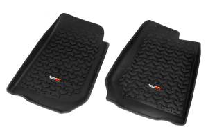 Rugged Ridge All Terrain Floor Liner Front Pair Black RHD | 07-18 Wrangler JK/JKU - 12920.02