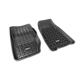 Rugged Ridge All Terrain Floor Liner Front Pair Black | 84-01 Jeep Cherokee XJ - 12920.25