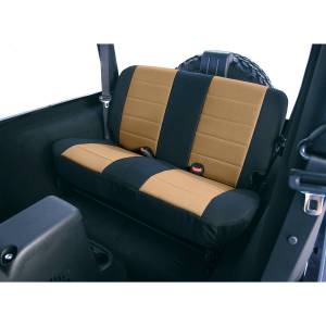 Rugged Ridge Neoprene seat cover Rugged Ridge rear tan 80-95 Wrangler - 13262.04