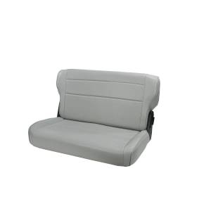 Rugged Ridge Seat Rear Fold/Tumble Gray | 76-95 Jeep CJ/Wrangler YJ - 13462.09