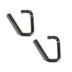 Rugged Ridge Metal Grab Handles Steel Front Pairt 07-18 Wrangler JK - 13505.41