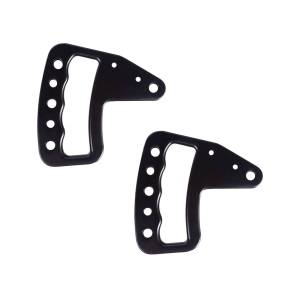 Rugged Ridge Metal Grab Handles Aluminum Front Pair 07-18 Wrangler JK - 13505.51