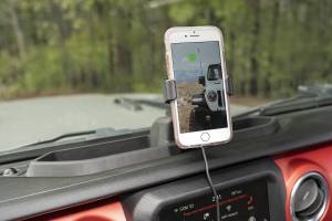 Rugged Ridge Dash Multi-Mount Charging Phone Kit | 18-21 Wrangler JL &amp | Gladiator JT - 13551.35