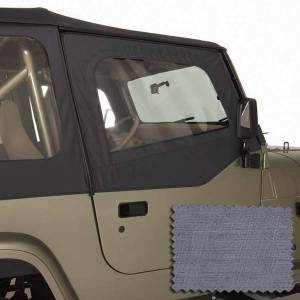 Rugged Ridge Door Skins Gray | 88-95 Jeep Wrangler YJ - 13716.09