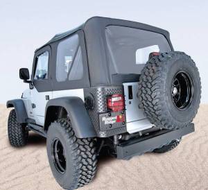 Rugged Ridge XHD Soft Top Black Diamond Tinted | 04-06 Jeep Wrangler LJ - 13731.35